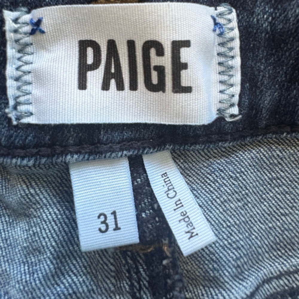 Paige women’s Catalina denim shorts cotton blue Jean size 31 preloved no flaws - Picture 5 of 7